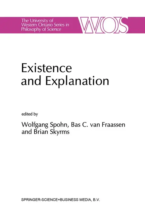 Cover of Existence and Explanation