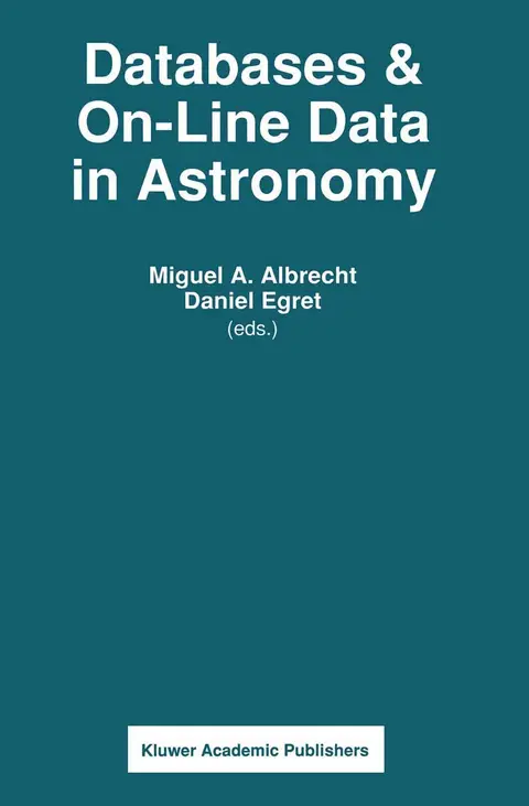Cover of Databases & On-line Data in Astronomy