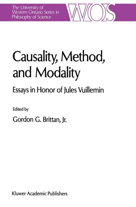 Cover of Causality, Method, and Modality