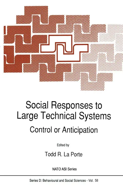 Cover of Social Responses to Large Technical Systems