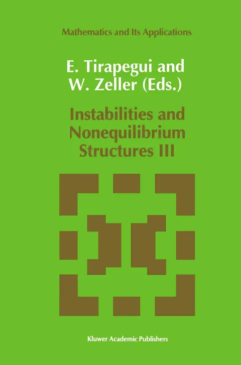 Cover of Instabilities and Nonequilibrium Structures III