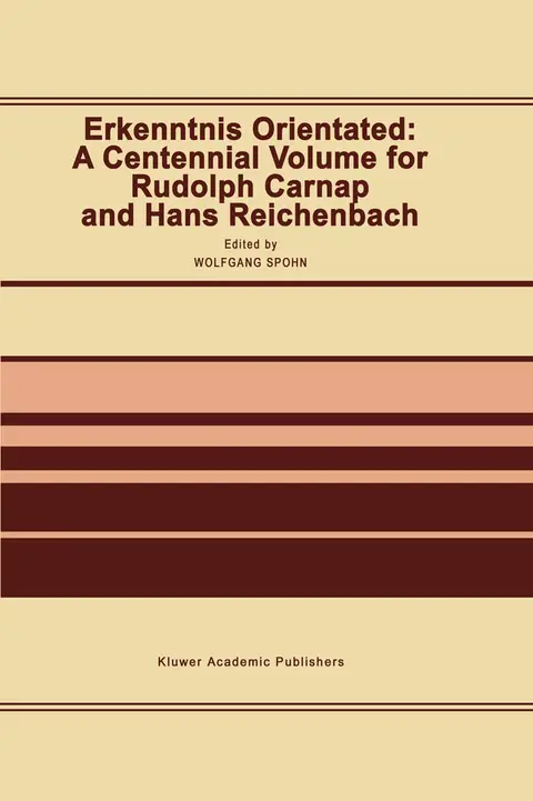 Cover of Erkenntnis Orientated