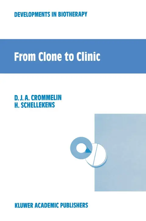 Cover of From Clone to Clinic
