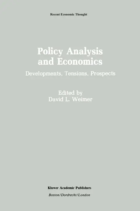 Cover of Policy Analysis and Economics