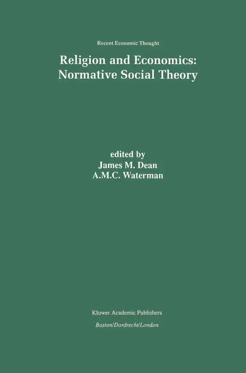 Cover of Religion and Economics