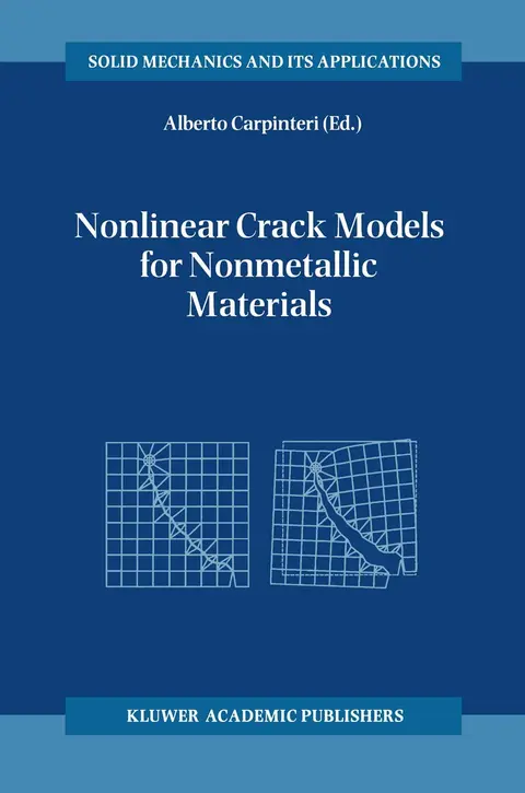 Cover of Nonlinear Crack Models for Nonmetallic Materials