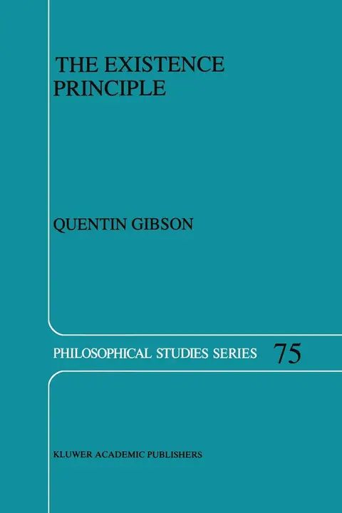Cover of The Existence Principle