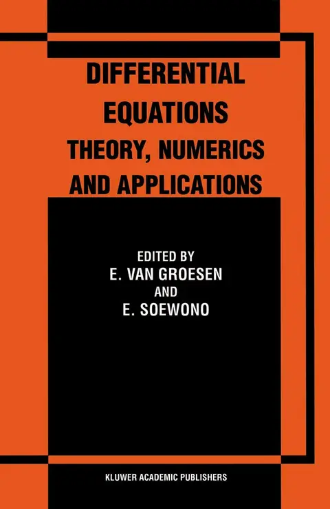 Cover of Differential Equations Theory, Numerics and Applications
