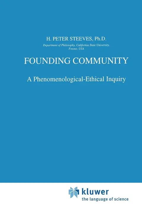 Cover of Founding Community