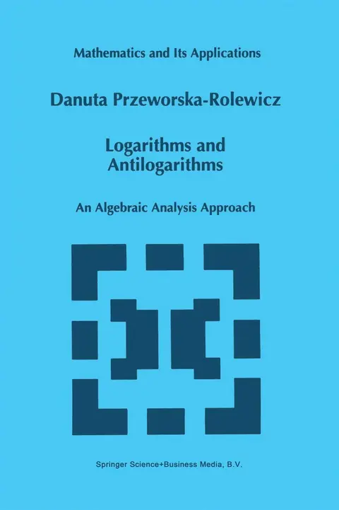 Cover of Logarithms and Antilogarithms