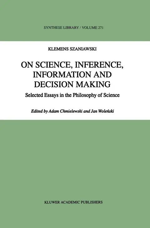 Cover of On Science, Inference, Information and Decision-Making