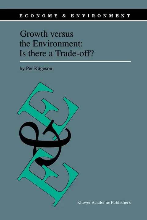 Cover of Growth versus the Environment