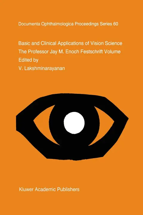 Cover of Basic and Clinical Applications of Vision Science