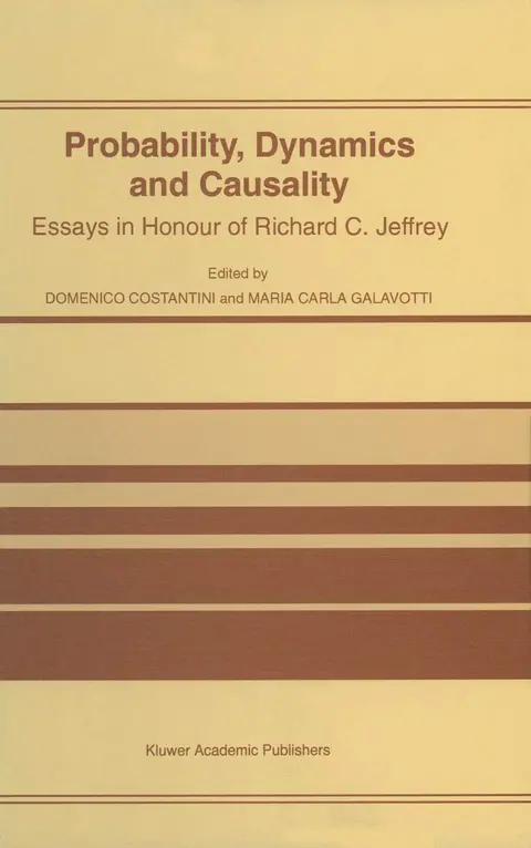 Cover of Probability, Dynamics and Causality