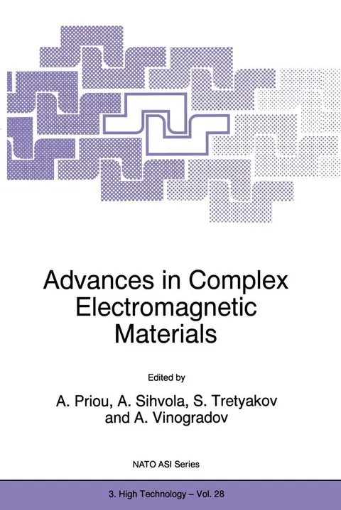 Cover of Advances in Complex Electromagnetic Materials