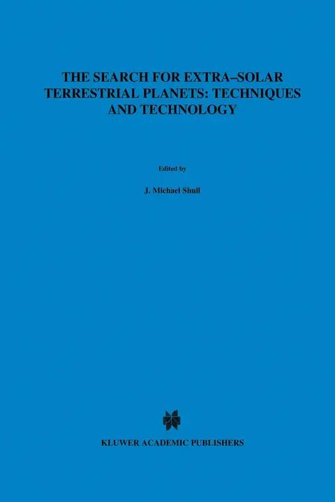 Cover of The Search for Extra-solar Terrestrial Planets