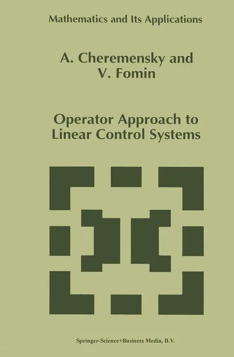 Cover of Operator Approach to Linear Control Systems