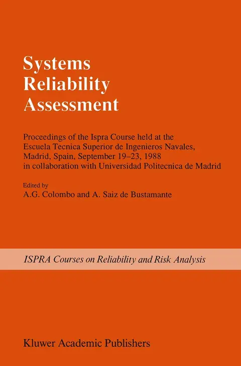 Cover of Systems Reliability Assessment
