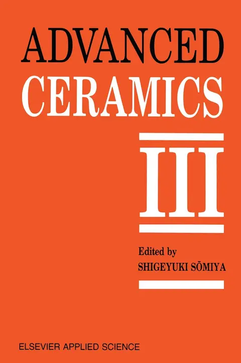 Cover of Advanced Ceramics III