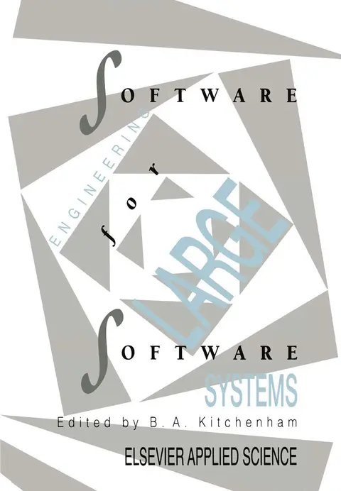 Cover of Software Engineering for Large Software Systems