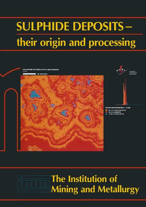 Cover of Sulphide deposits―their origin and processing