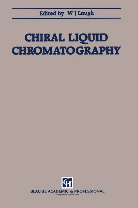 Cover of Chiral Liquid Chromatography