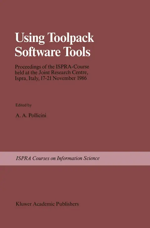 Cover of Using Toolpack Software Tools