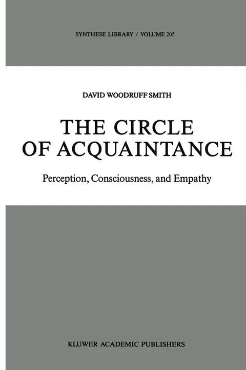 Cover of The Circle of Acquaintance