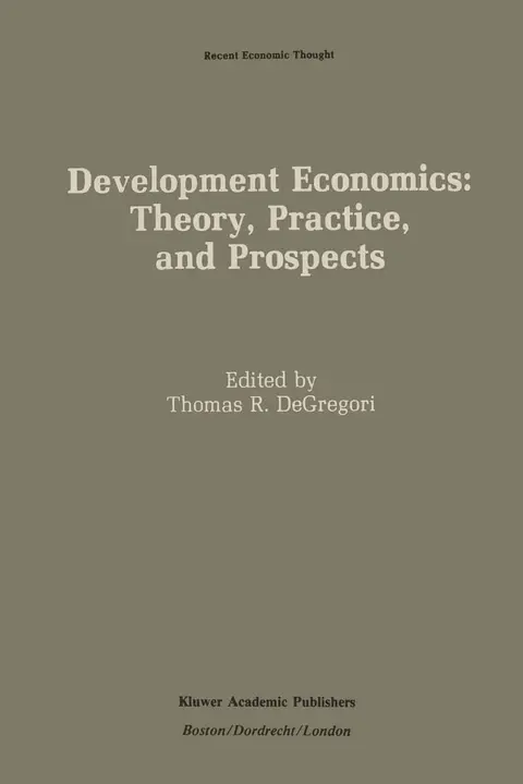 Cover of Development Economics