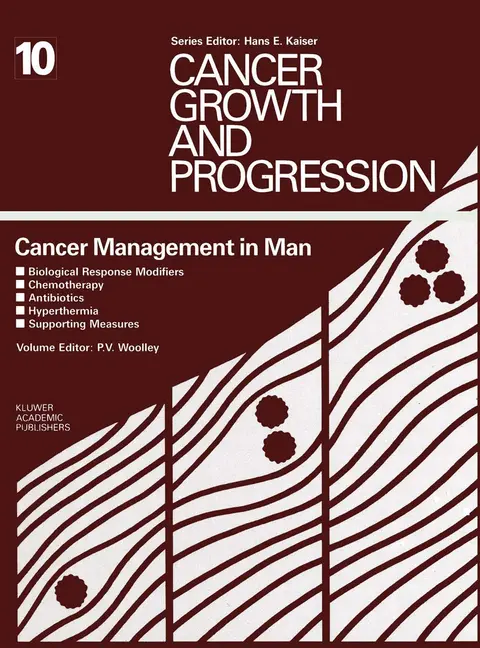 Cover of Cancer Management in Man
