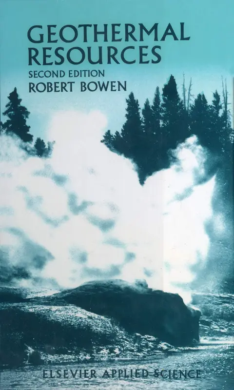 Cover of Geothermal Resources