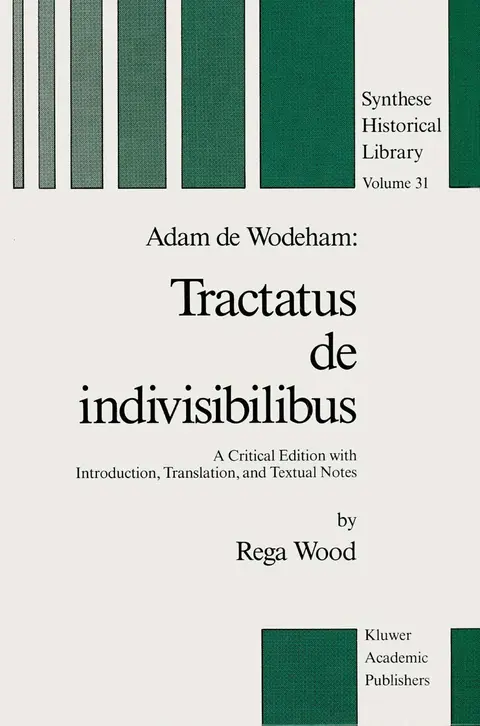 Cover of Adam de Wodeham
