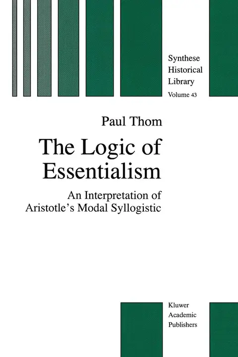 Cover of The Logic of Essentialism