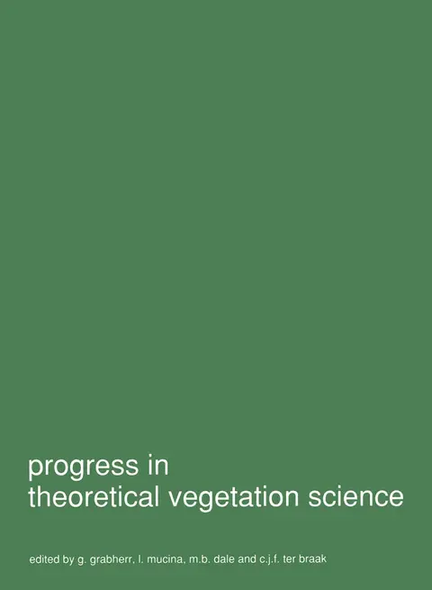 Cover of Progress in theoretical vegetation science