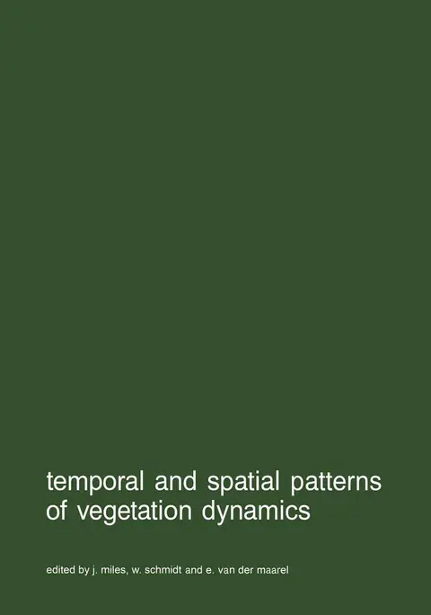 Cover of Temporal and spatial patterns of vegetation dynamics