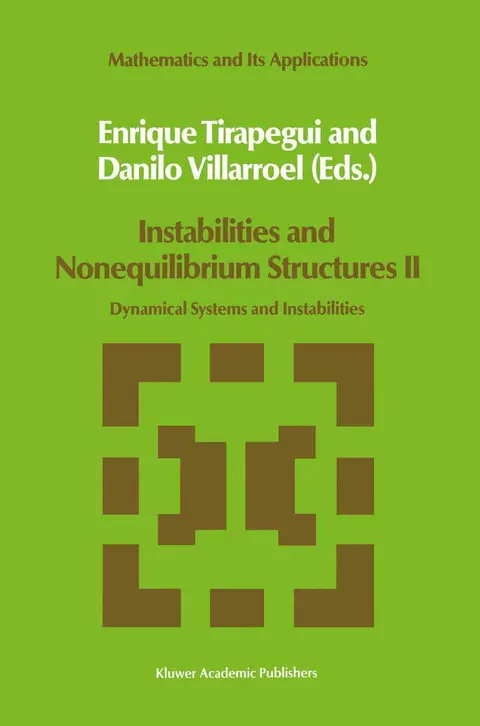 Cover of Instabilities and Nonequilibrium Structures II