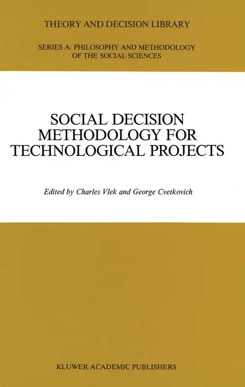 Cover of Social Decision Methodology for Technological Projects