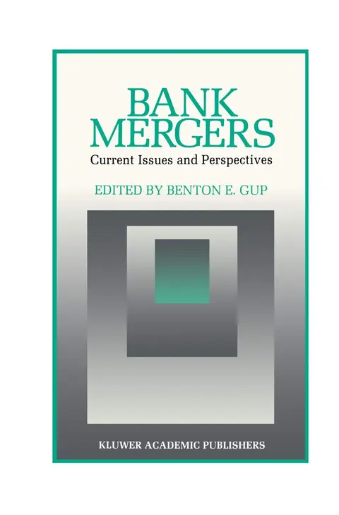 Cover of Bank Mergers
