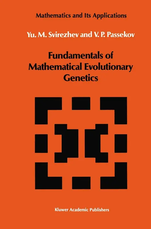 Cover of Fundamentals of Mathematical Evolutionary Genetics