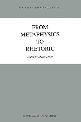 Cover of From Metaphysics to Rhetoric