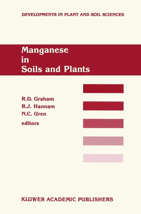 Cover of Manganese in Soils and Plants