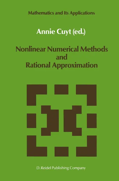 Cover of Nonlinear Numerical Methods and Rational Approximation