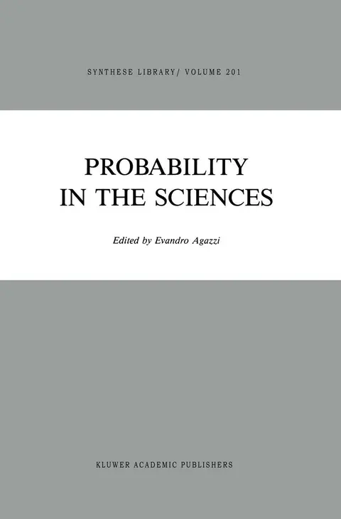 Cover of Probability in the Sciences