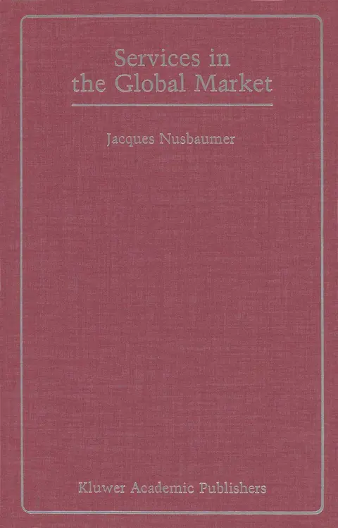 Cover of Services in the Global Market
