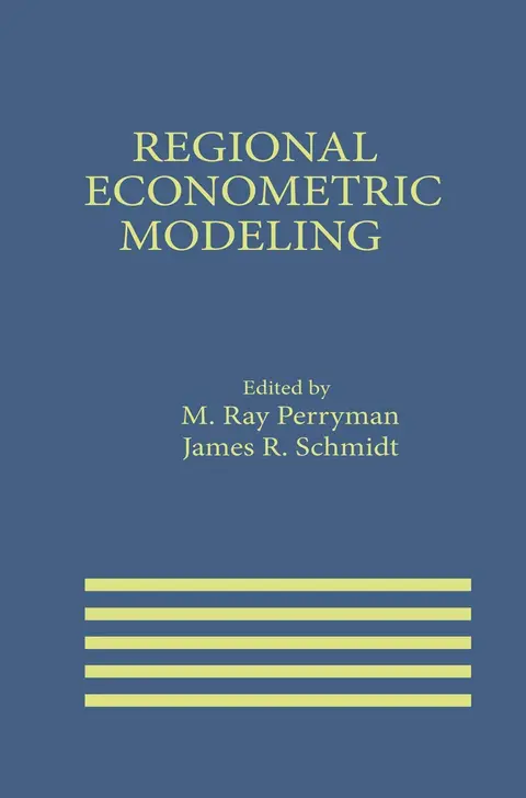 Cover of Regional Econometric Modeling