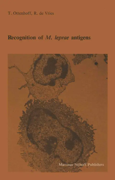 Cover of Recognition of M. Leprae Antigens