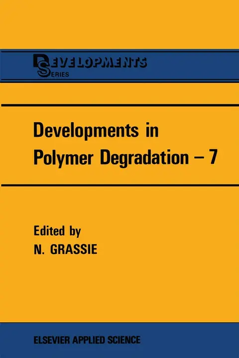 Cover of Developments in Polymer Degradation―7