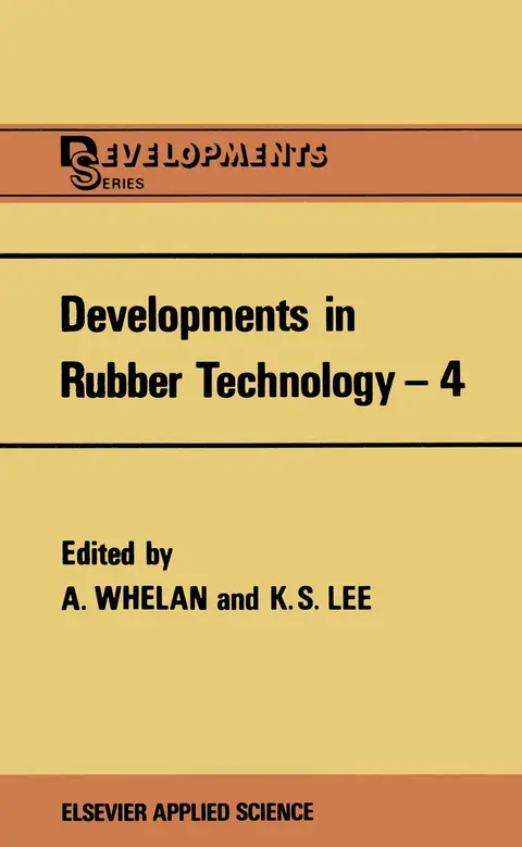 Cover of Developments in Rubber Technology 4
