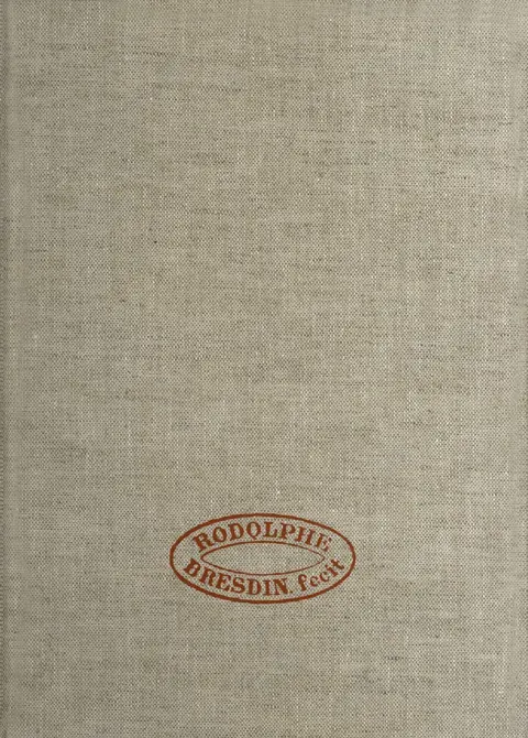 Cover of Rodolphe Bresdin