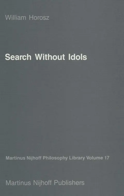 Cover of Search Without Idols